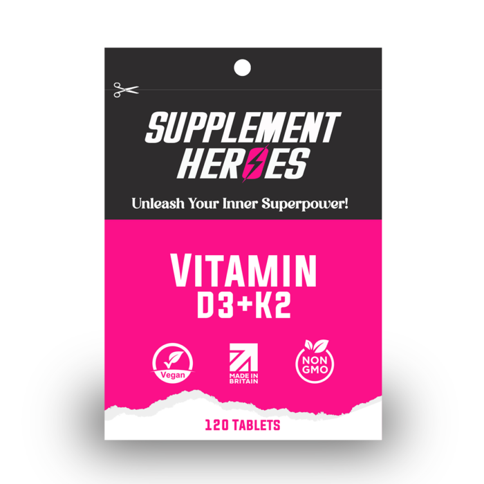 Vitamin D3 + K2 Capsules 500mg