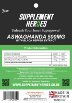 Ashwagandha 500mg Capsules Supplement - Image 2
