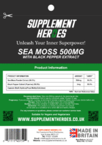 Seamoss 500mg Capsules Supplement - Image 2